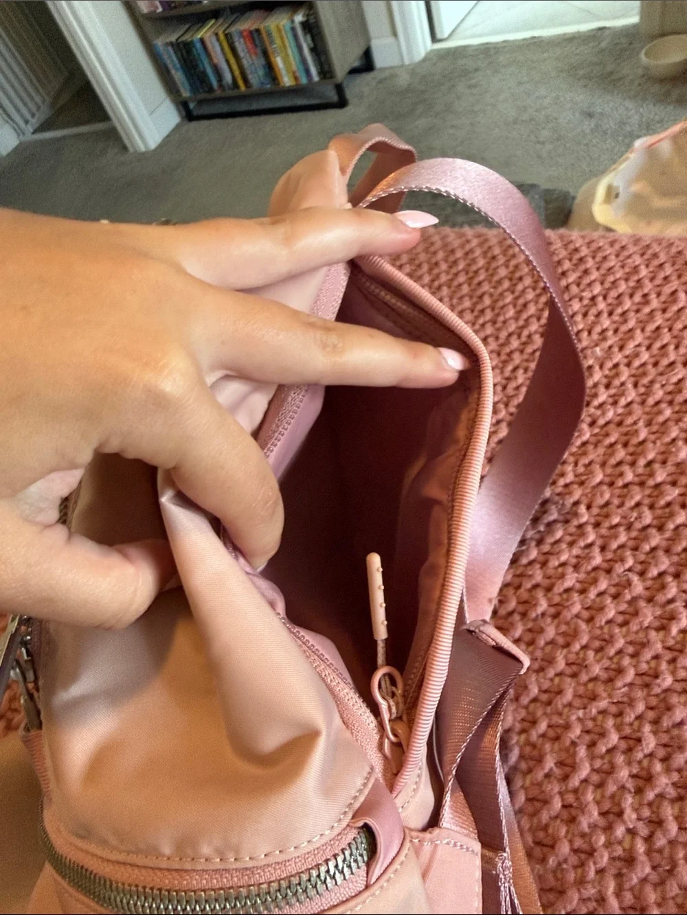 lululemon athletica Blush Pink Everyday Backpack